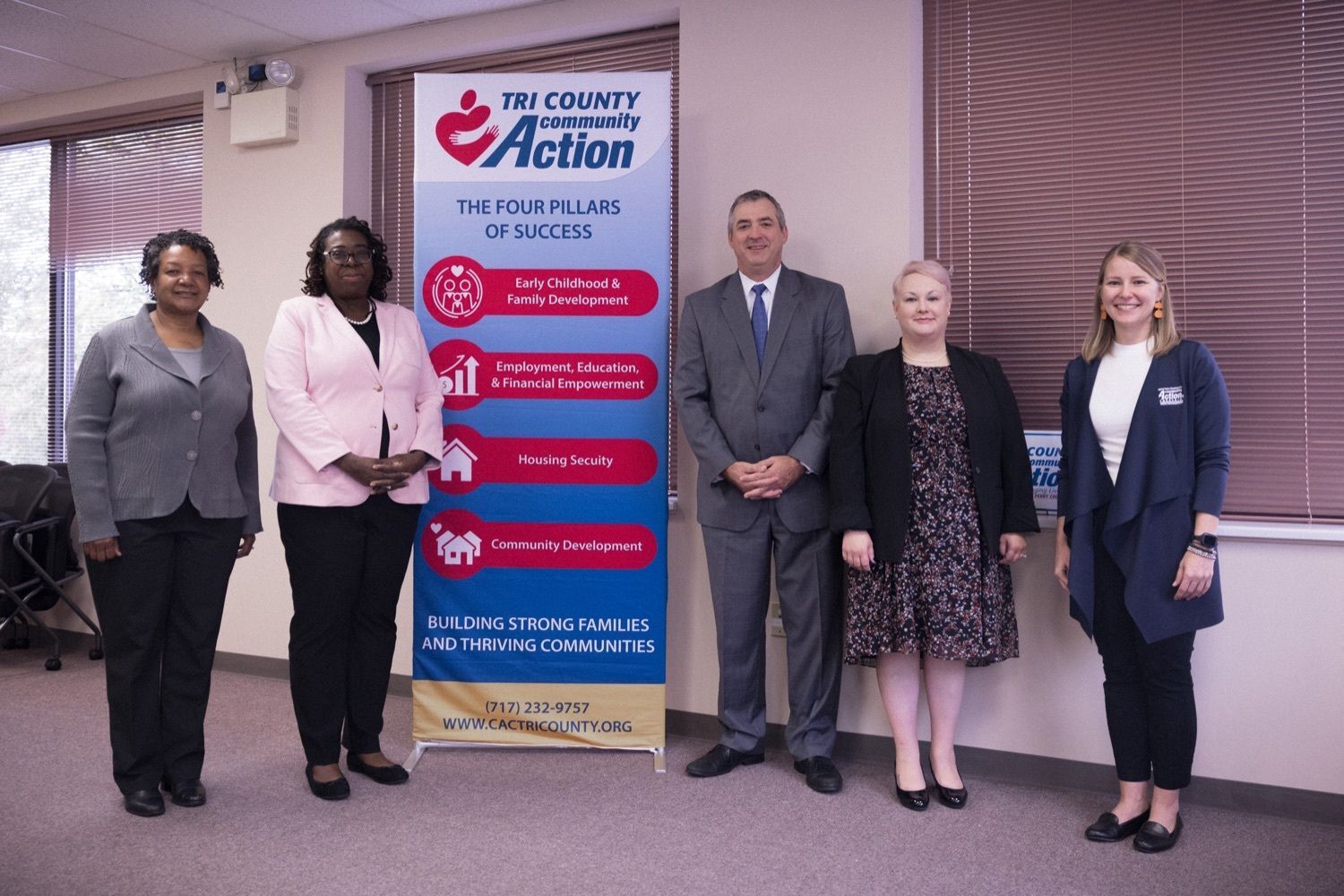 Tri County Community Action hosted The Department of Human Services and the Public Utility Commission to Announce Opening of LIHEAP Season