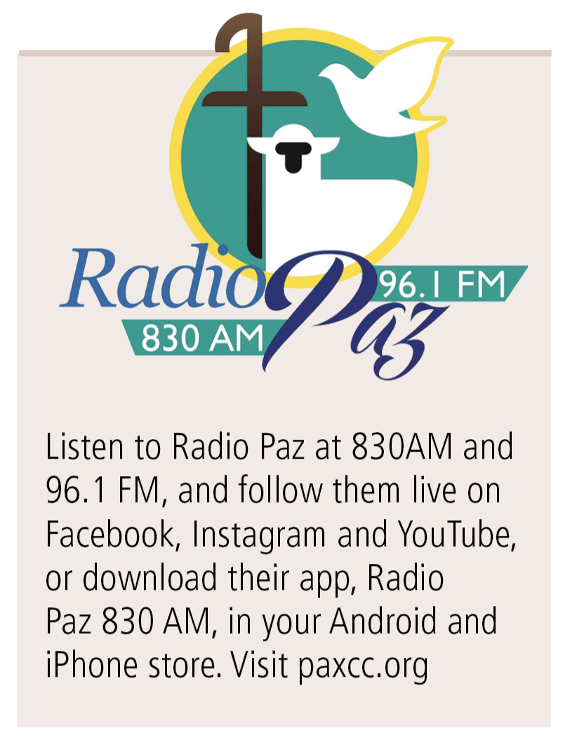 'On air' Inside and outside of the studio with Radio Paz 830 AM