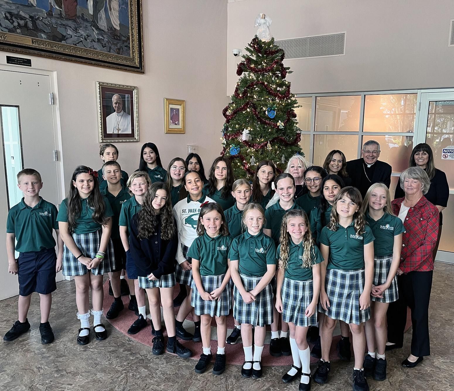 Christmas Cheer at the Pastoral Center