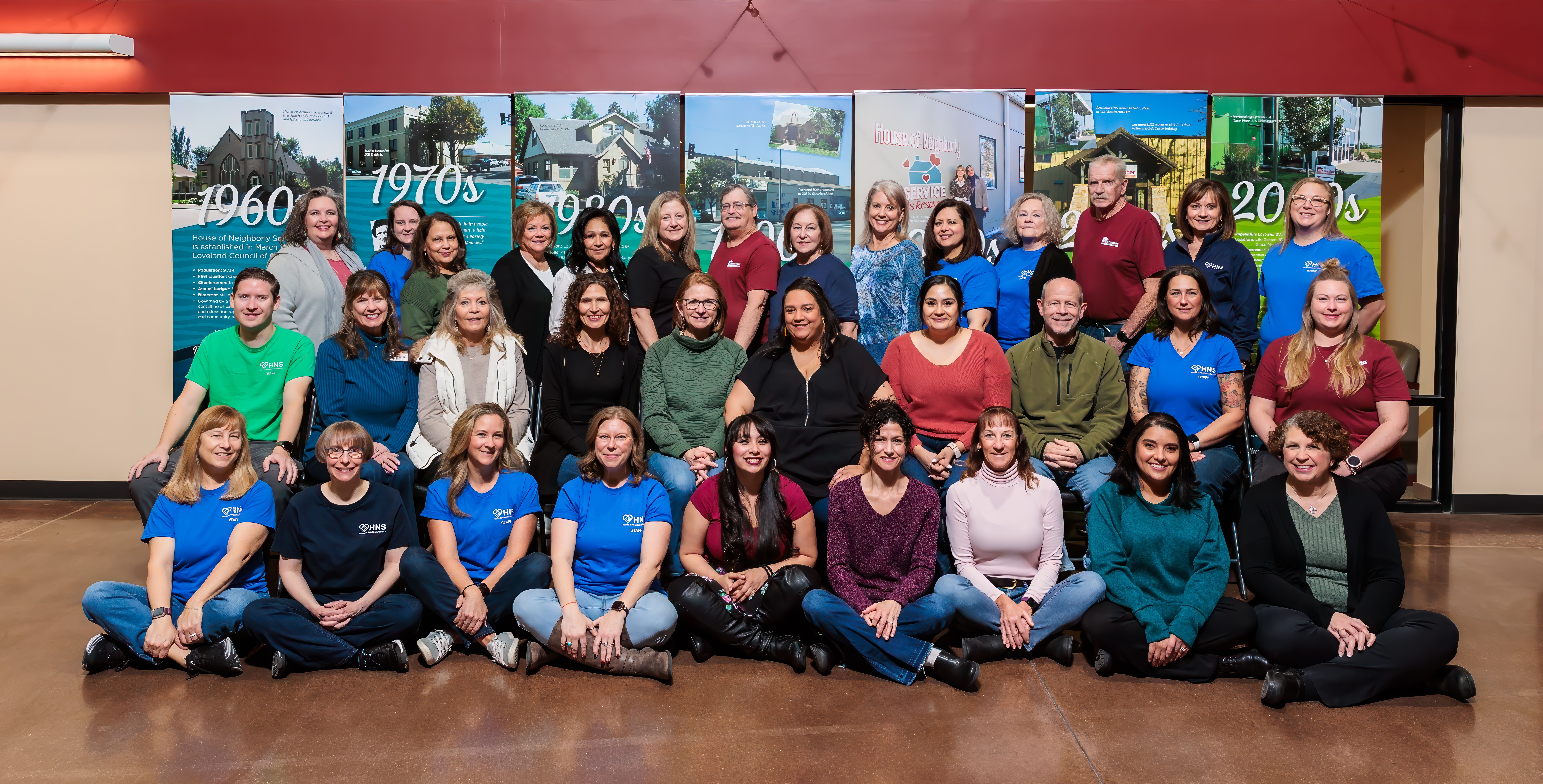 Who works at House of Neighborly Service?