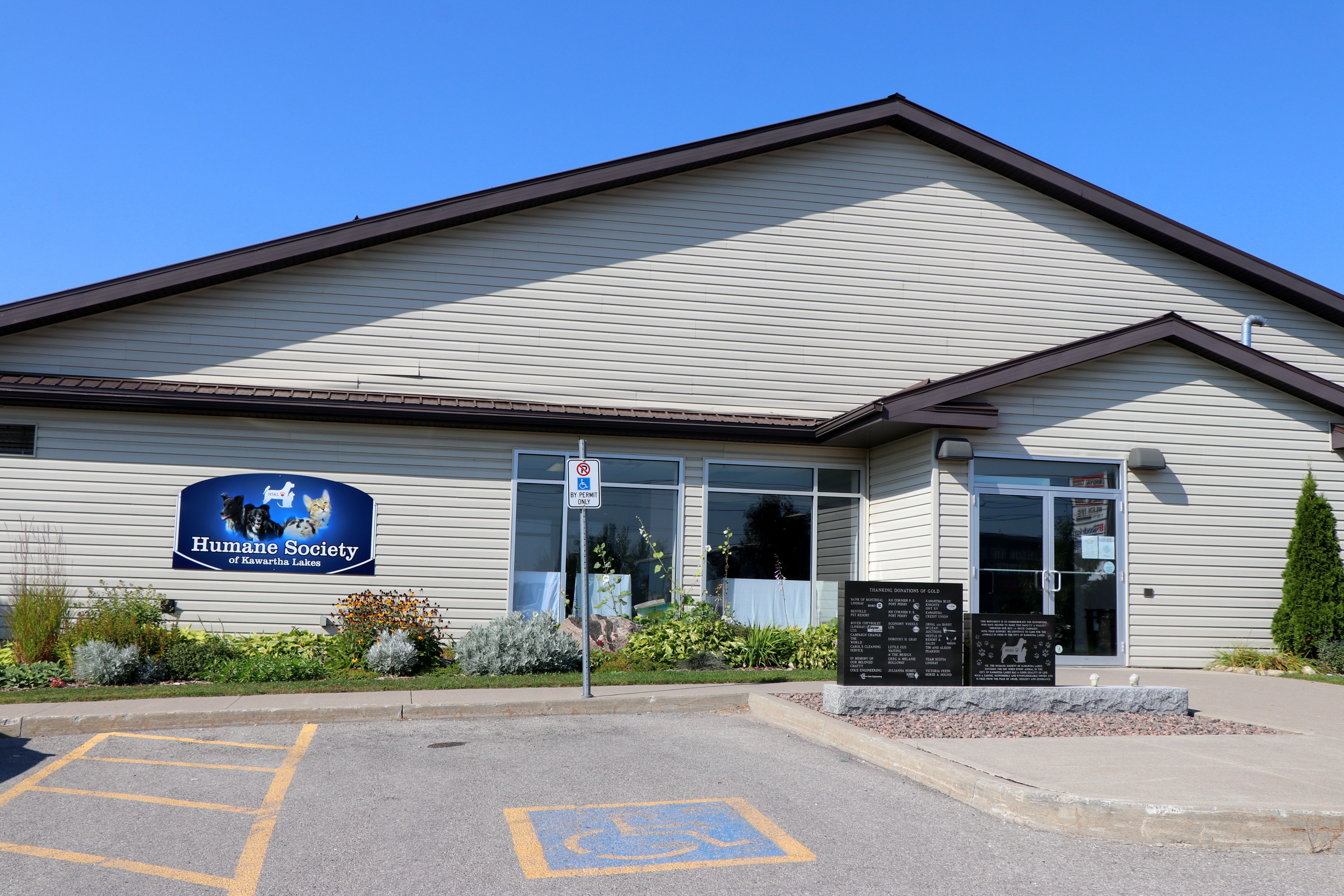 Humane Society of Kawartha Lakes building.