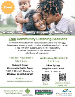 community listening session