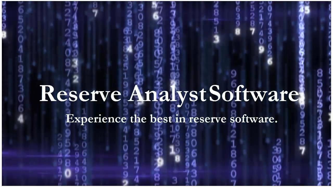 Reserve Analyst Software