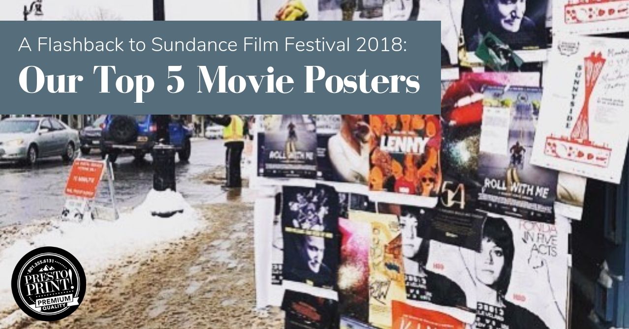 A Flashback to Sundance Film Festival 2018: Our Top 5 Movie Posters