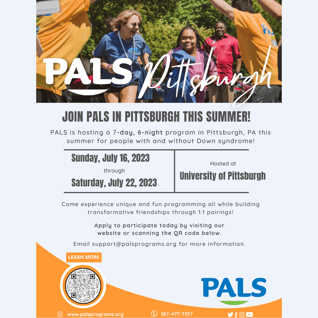 PALS flyer.