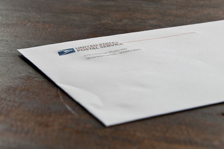 United States Postal Service Envelope