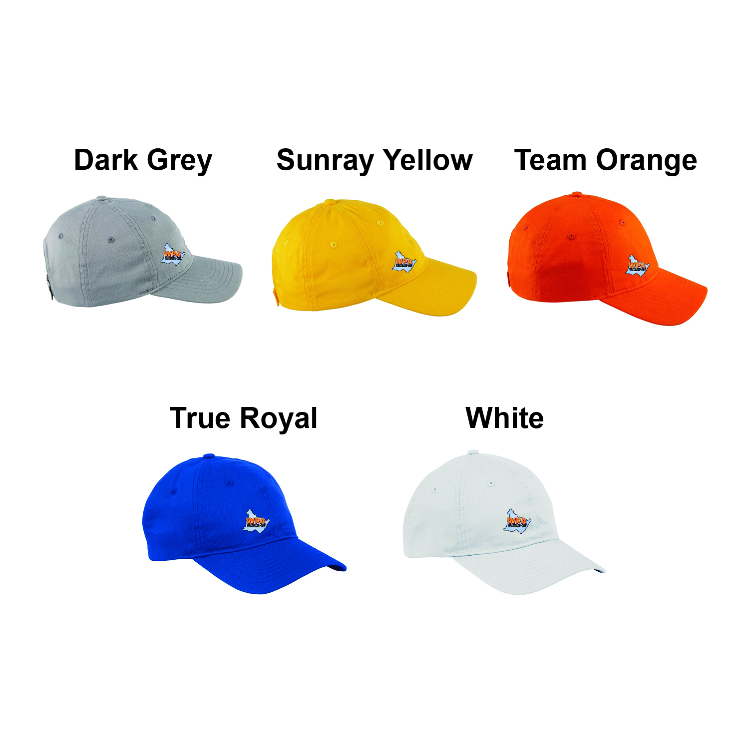 Big Accessories 6-Panel Twill Unstructured Cap - FULL COLOR LOGO