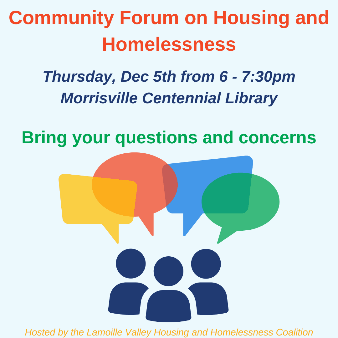 Community Forum on Housing and Homelessness