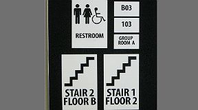 ADA signage grade ii braille