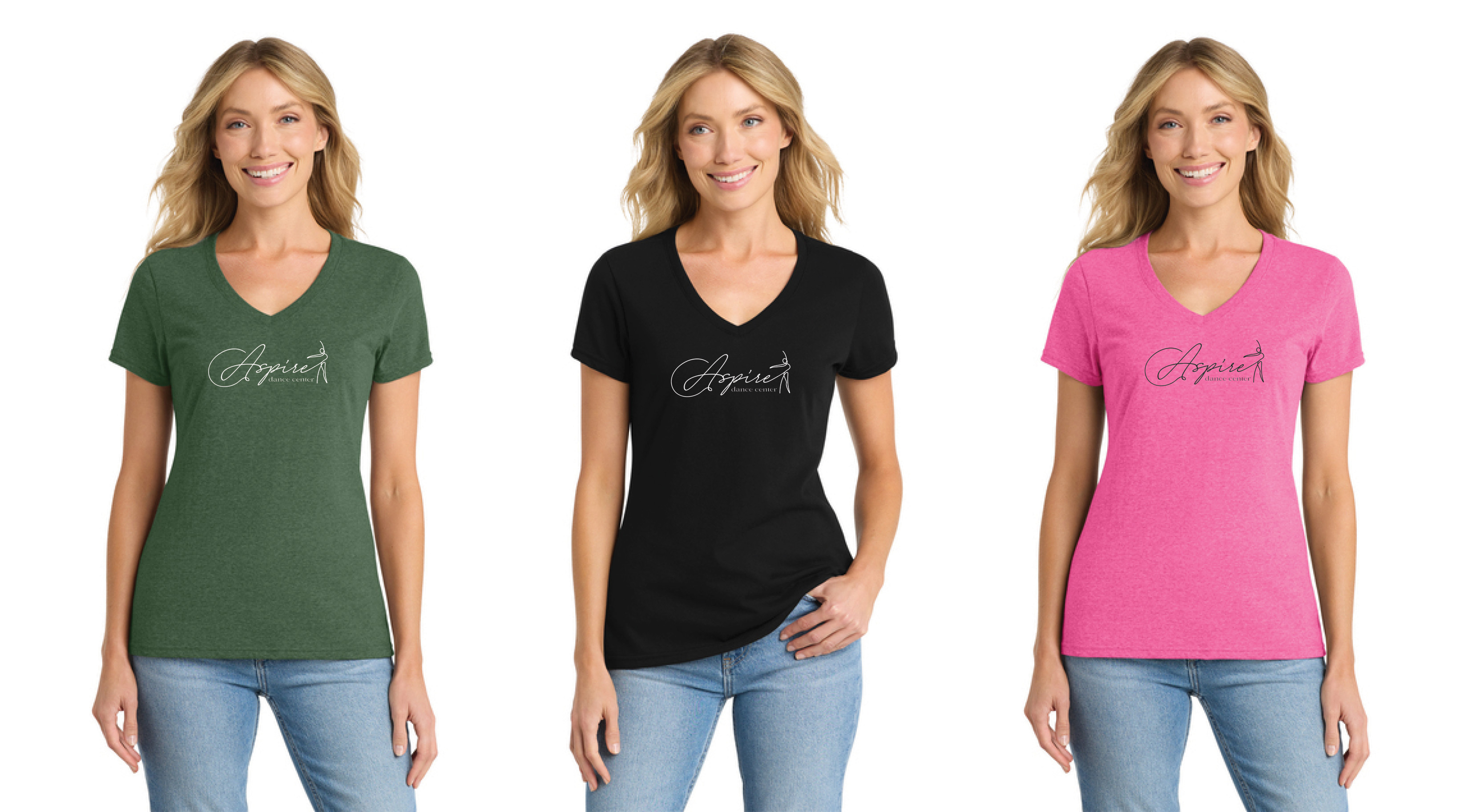 Port & Co™ Women's Fan Favorite™ Blend V-Neck Tee