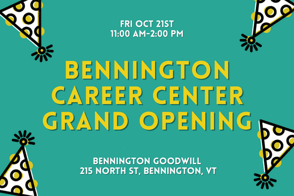 New Career Center Opens in Bennington Goodwill