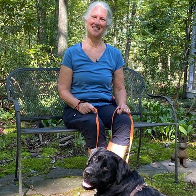 Hearing Dog Team Janet & Henson