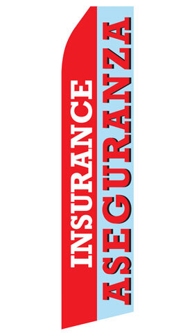 Insurance Aseguranza 2 Econo Stock Flag