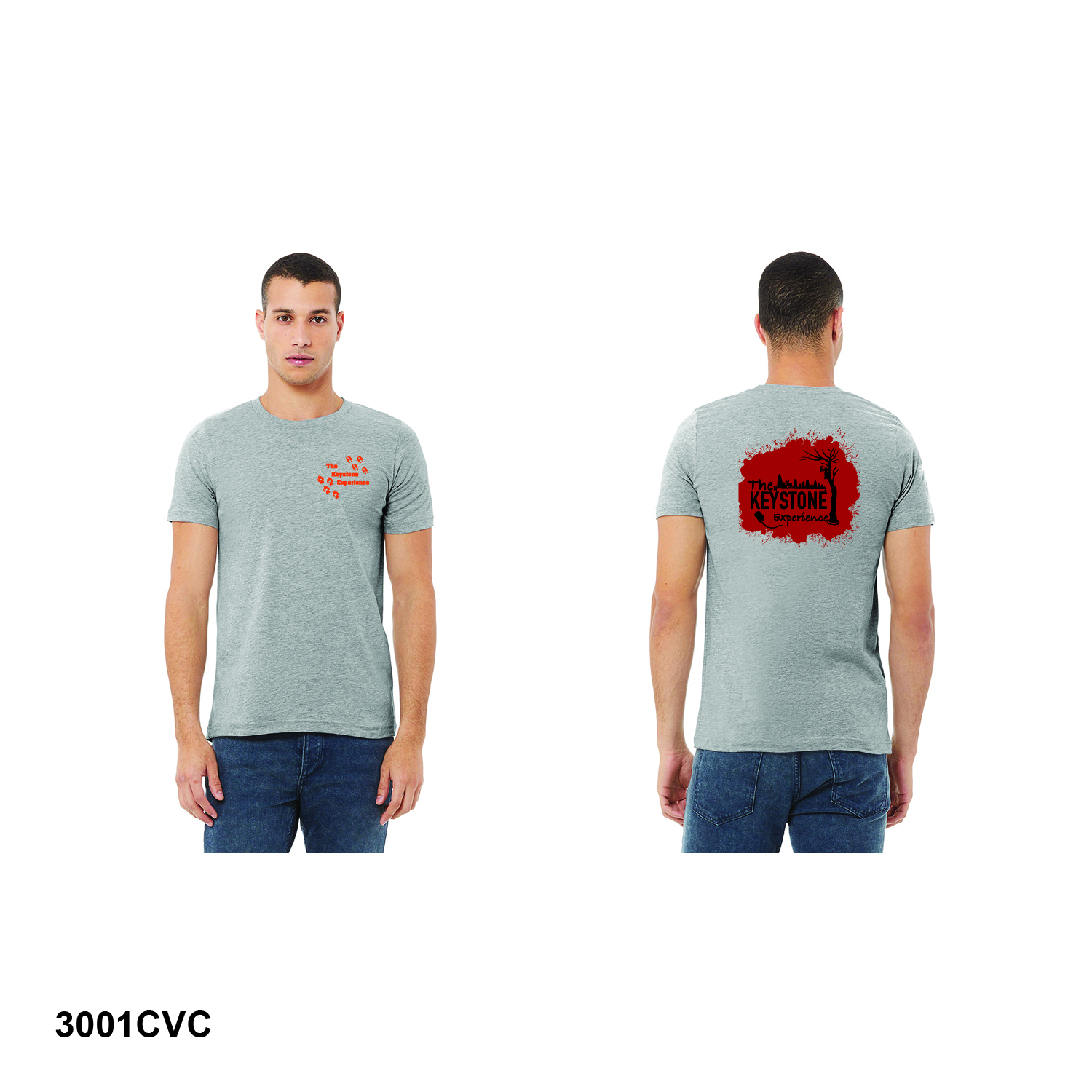 THROWBACK DESIGN - Bella + Canvas Unisex Heather CVC T-Shirt