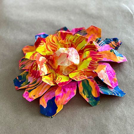 How to Make Painted Flowers