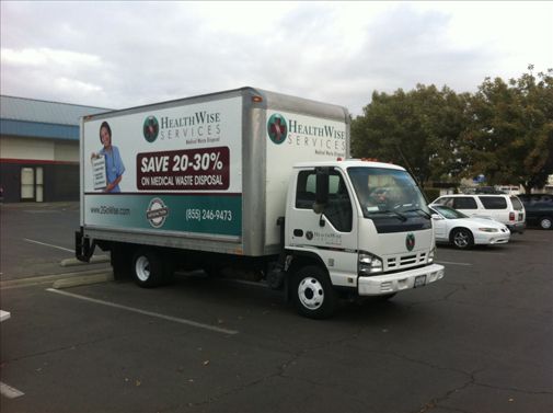 Box Truck Wrap: Health Wise Services