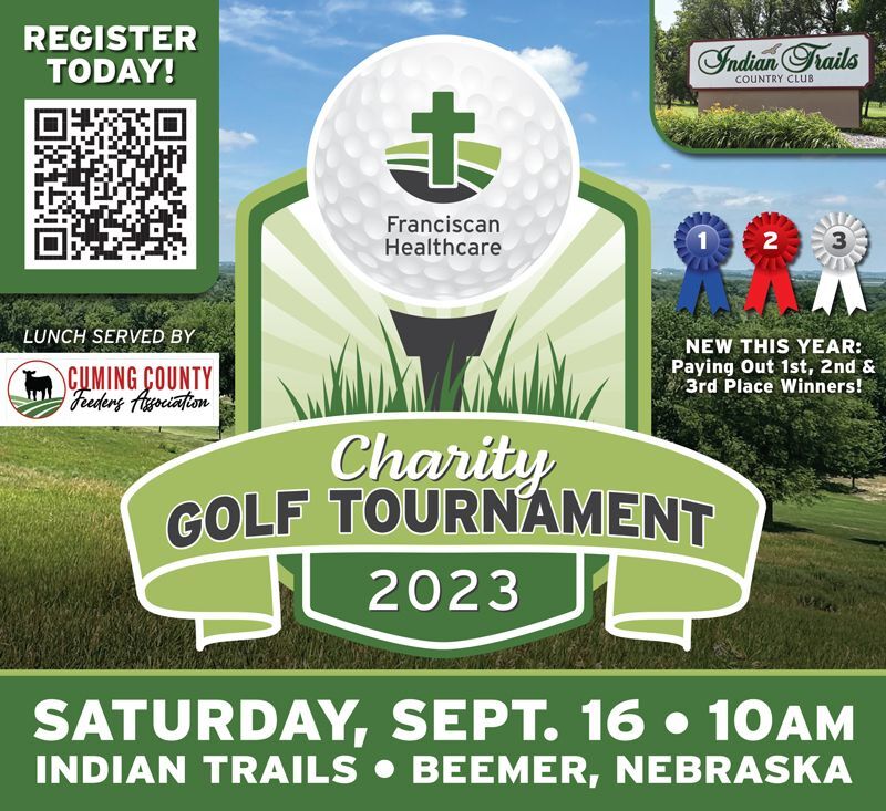 Franciscan Healthcare Charity Golf Tournament Graphic