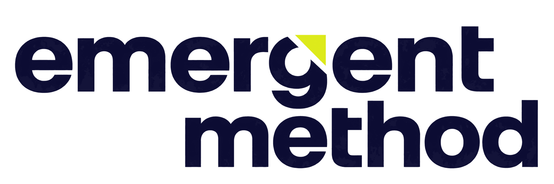 Emergent Method no background