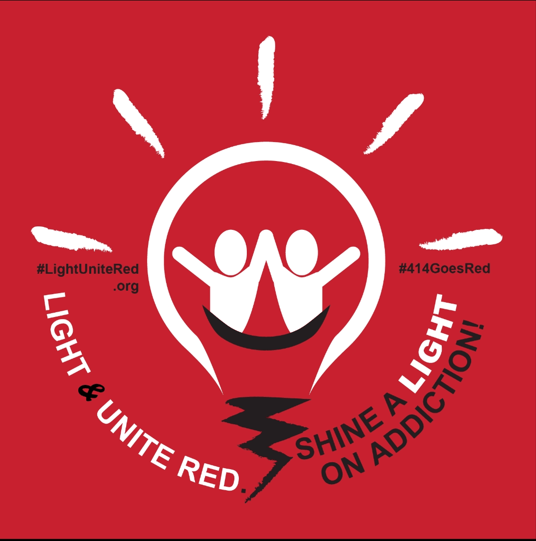 light and unite red week logo