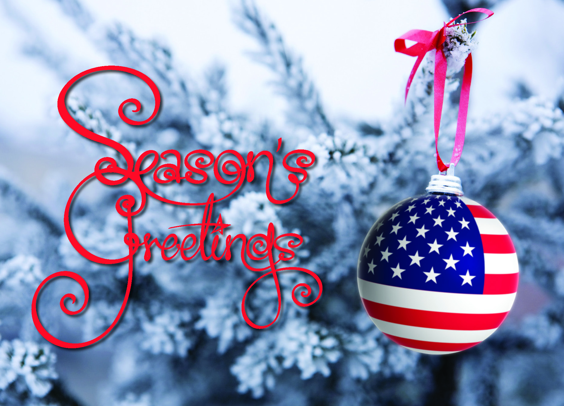 Season's Greetings Ornament
