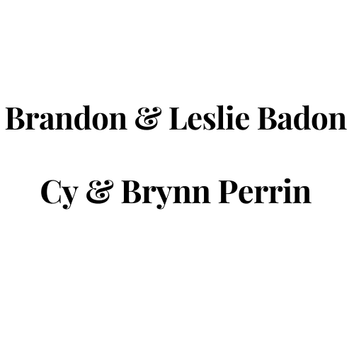 Brandon & Leslie Badon and Cy & Brynn Perrin