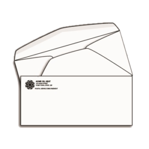 Item A9 - #9 Regular Envelope - Diagonal Seam