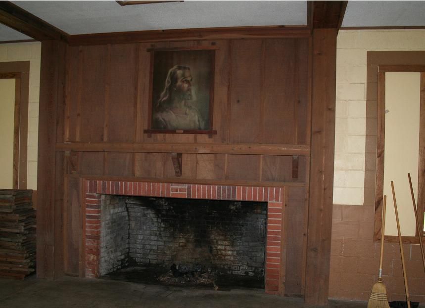 Rice Hall Fireplace