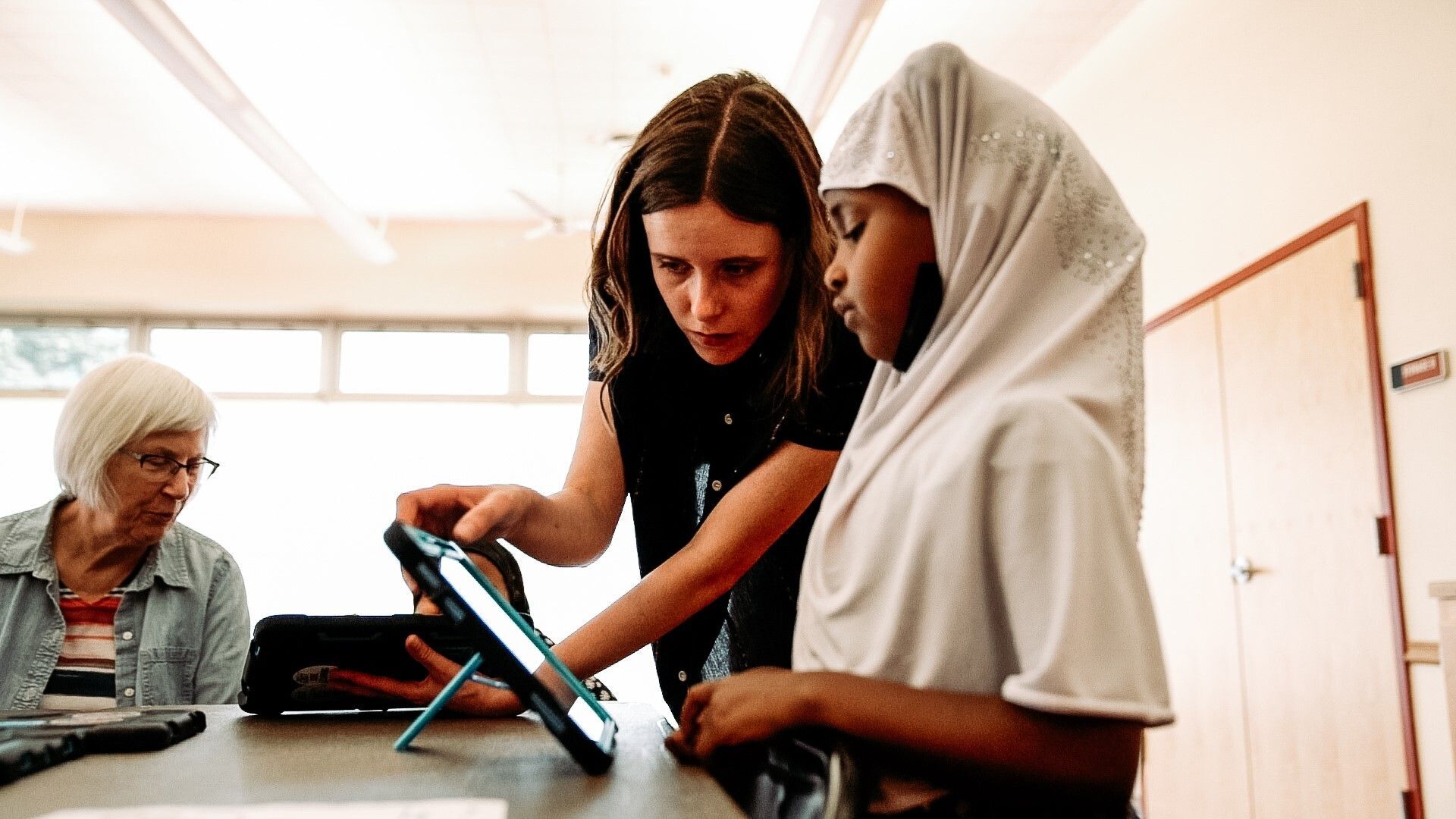 Empower through literacy.