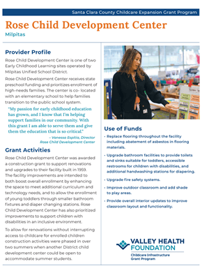 Rose Child Development Center