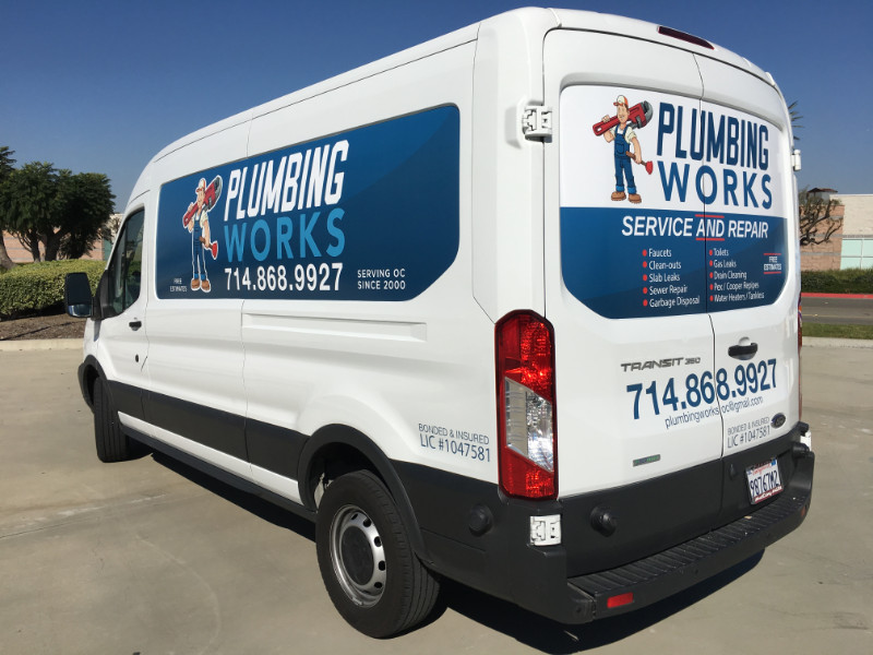 Commercial Sprinter Van Graphics, Decals & lettering, Anaheim, CA 92802