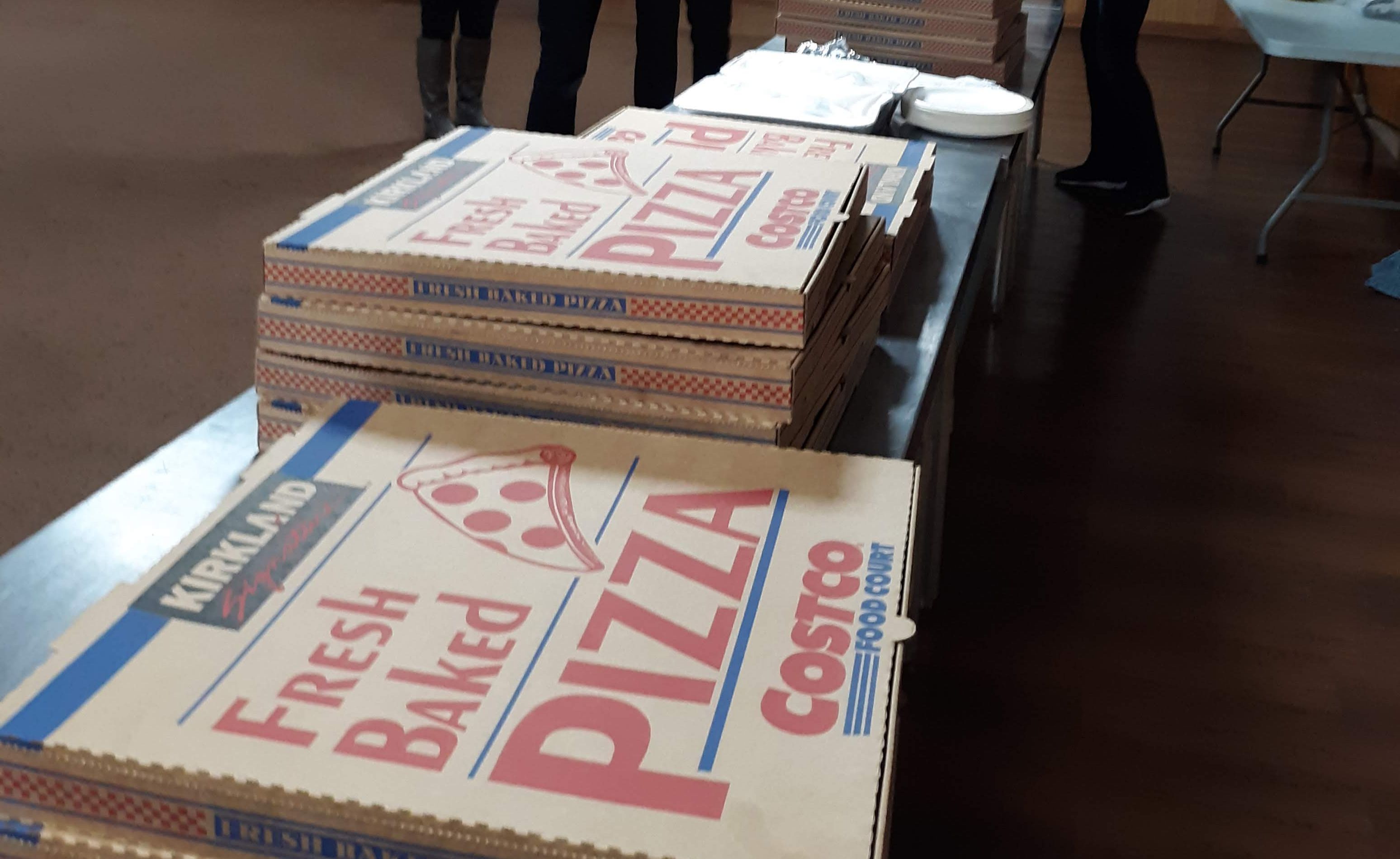 Pizza donated by Providence Bank Orland Park