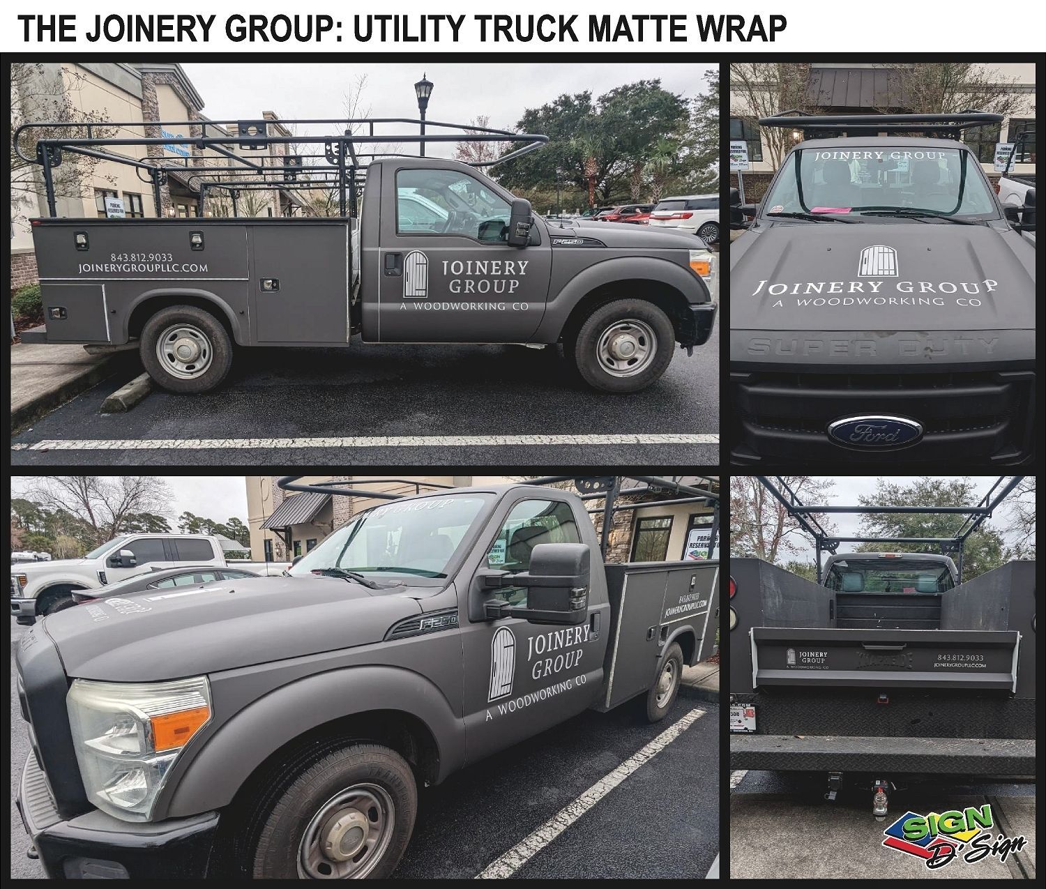 	THE JOINERY GROUP UTILITY TRUCK MATTE WRAP