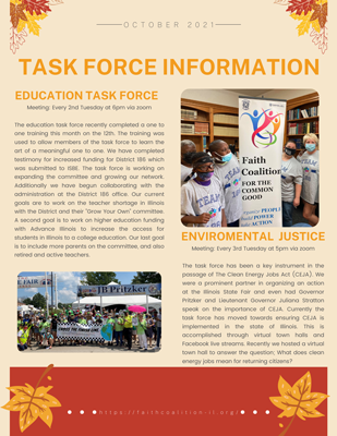 Faith Coalition for the Common Good - October 2021 Newsletter - Page 2