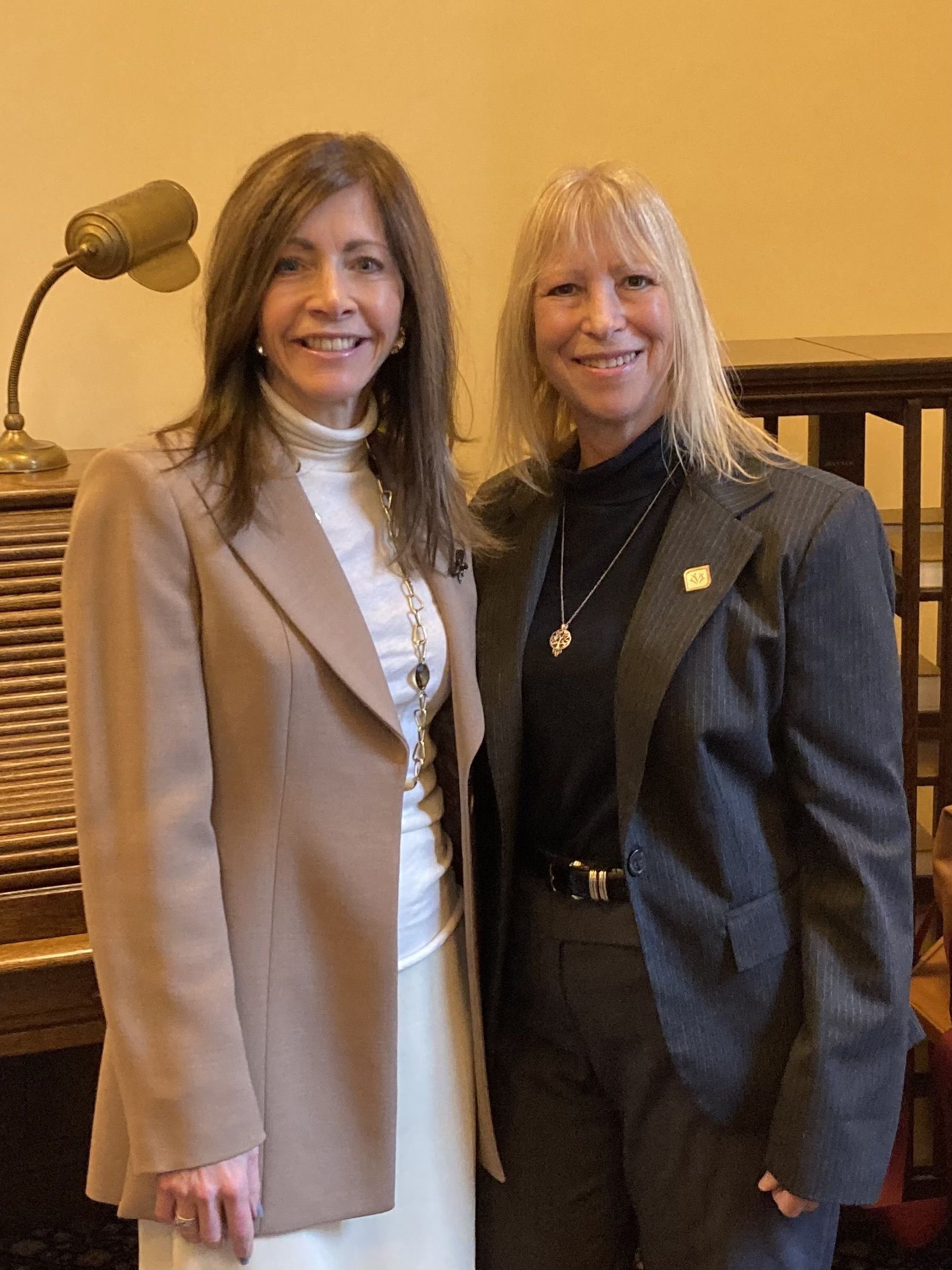 CJFHC Family Connects Program Staff Member, Beth Hanks, Attends Governor's Budget Address