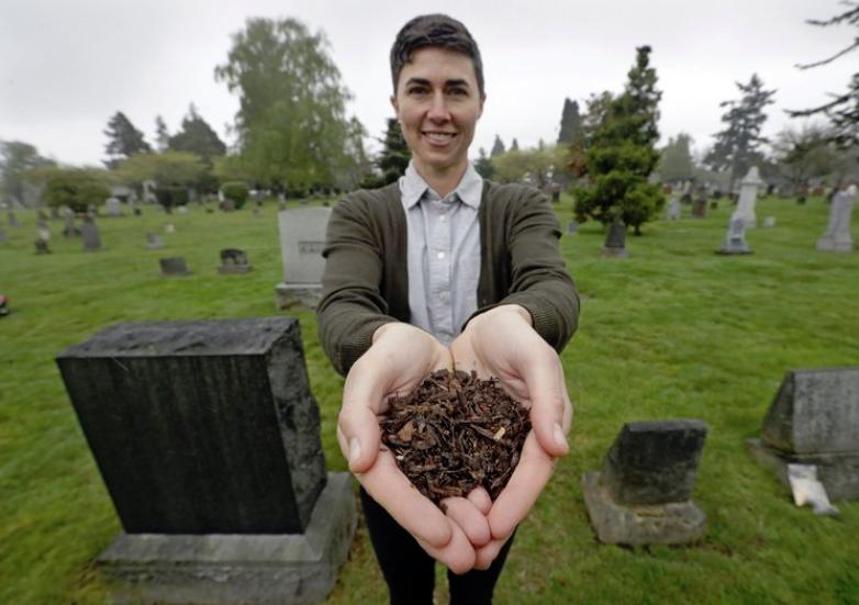 Washington is 1st state to allow composting of human bodies
