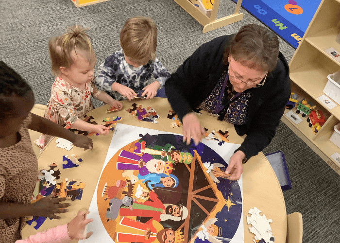 There are a lot of pieces to the child care puzzle. 🧩