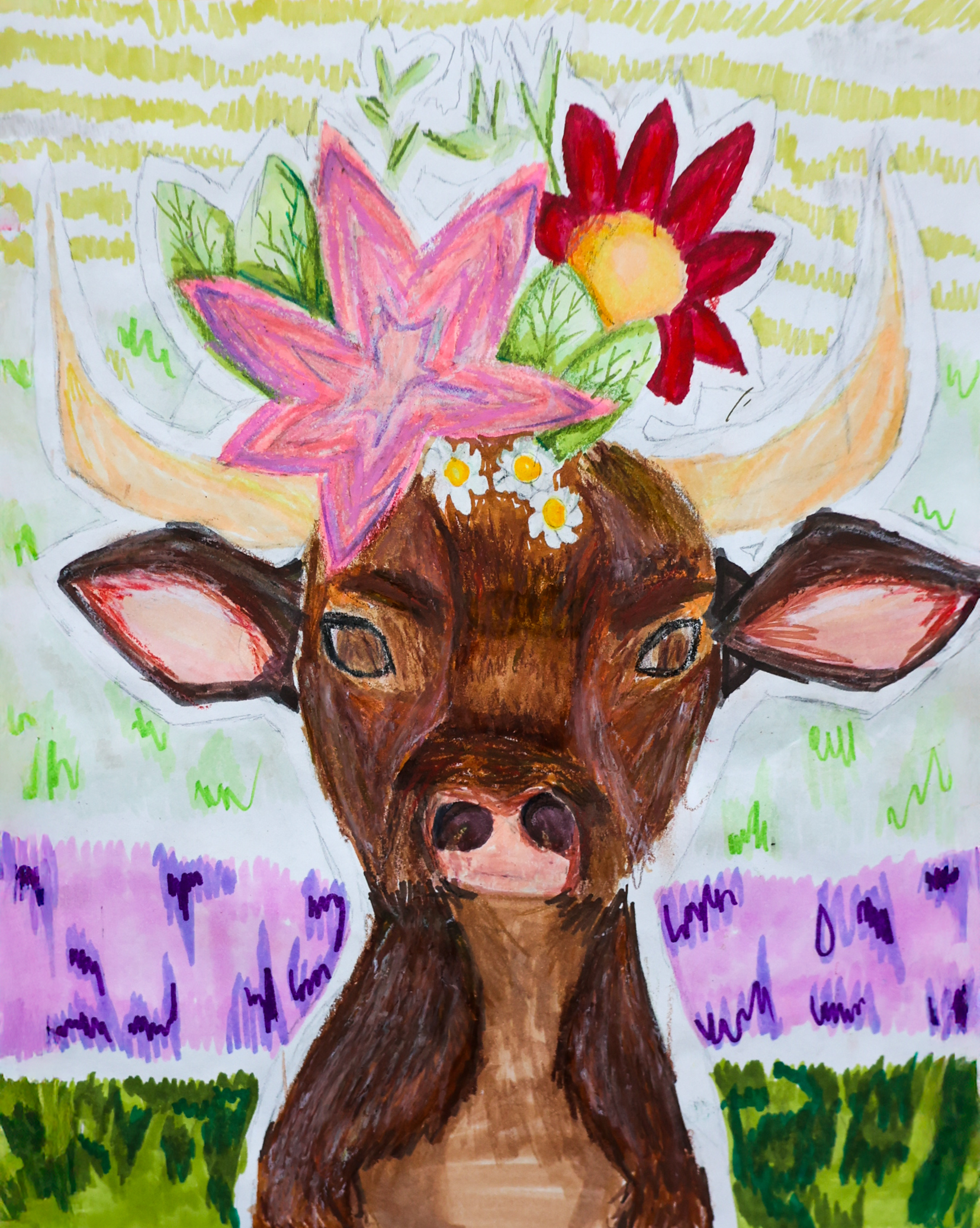 Bull of Flowers
