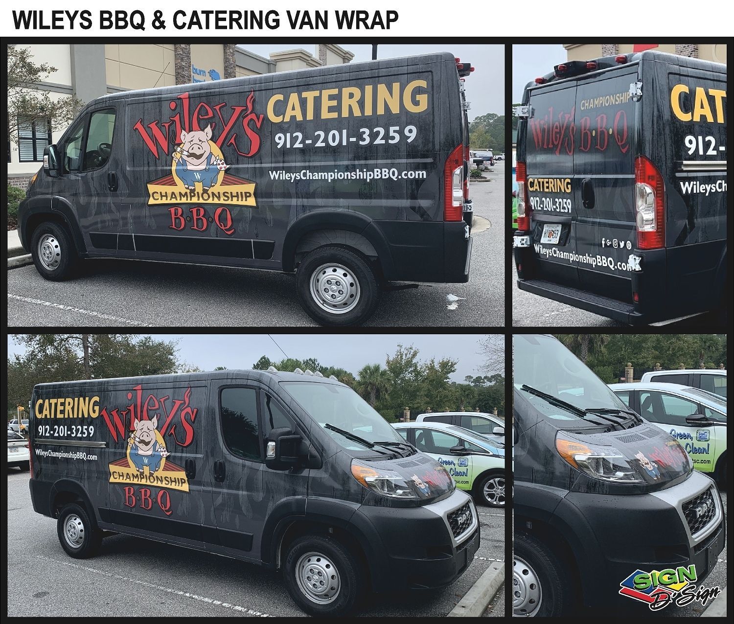 WILEYS BBQ & CATERING VAN WRAP