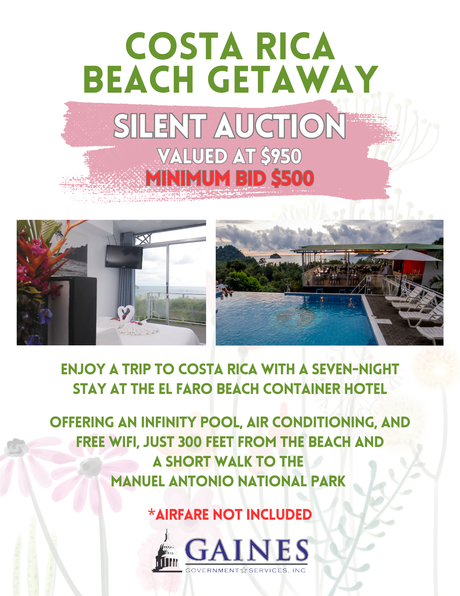 Beach Getaway - LIVE SILENT AUCTION