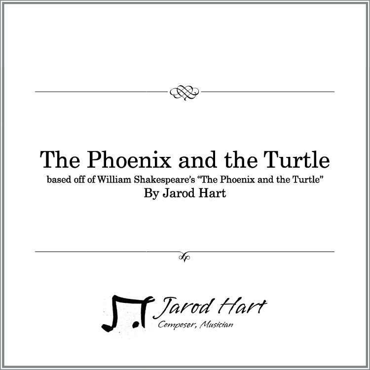 "The Phoenix and the Turtle" Full Score
