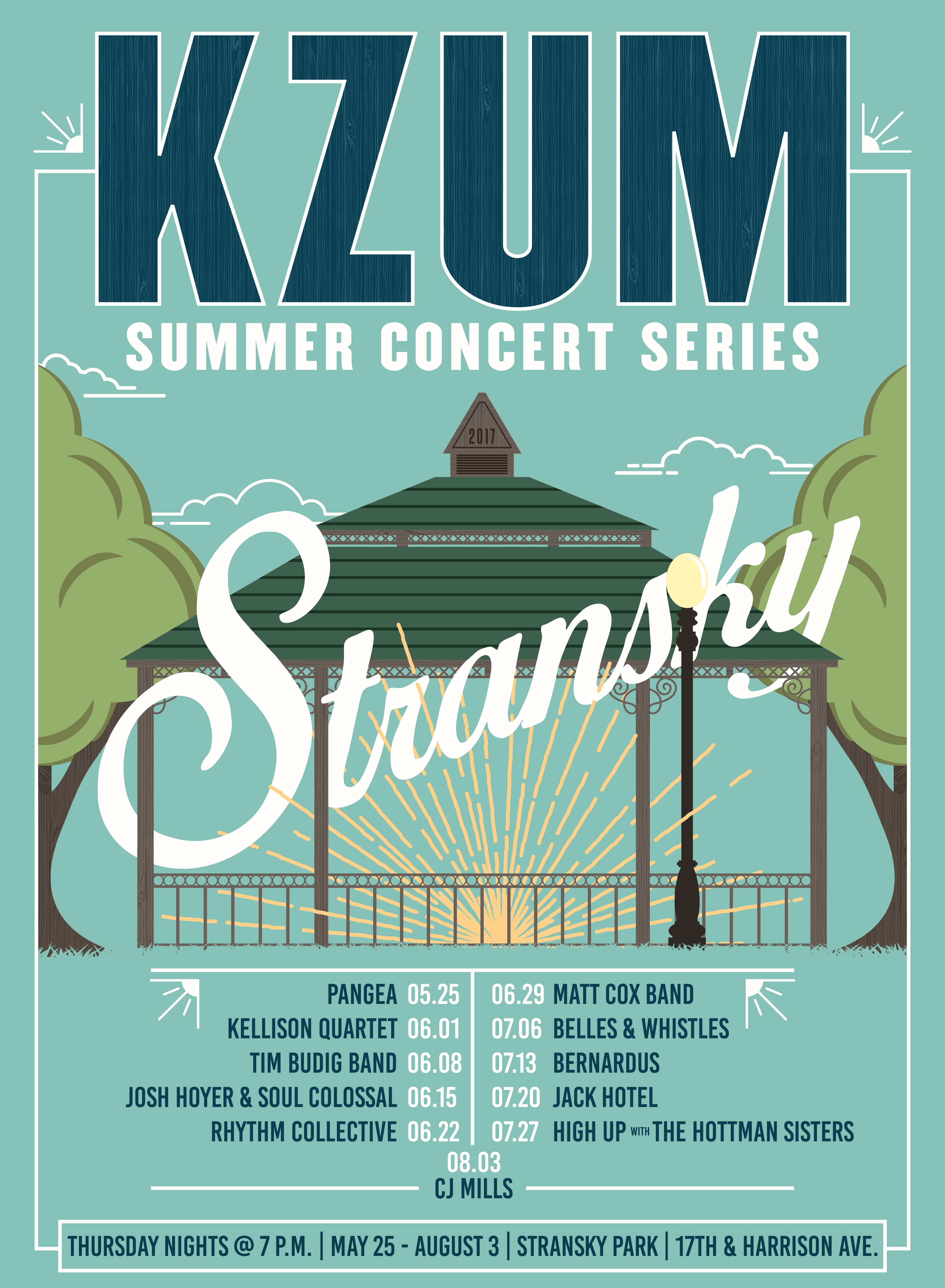 KZUM Stransky Park Concert: Jack Hotel