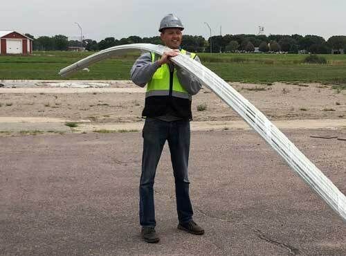 Worker holding LiteBar