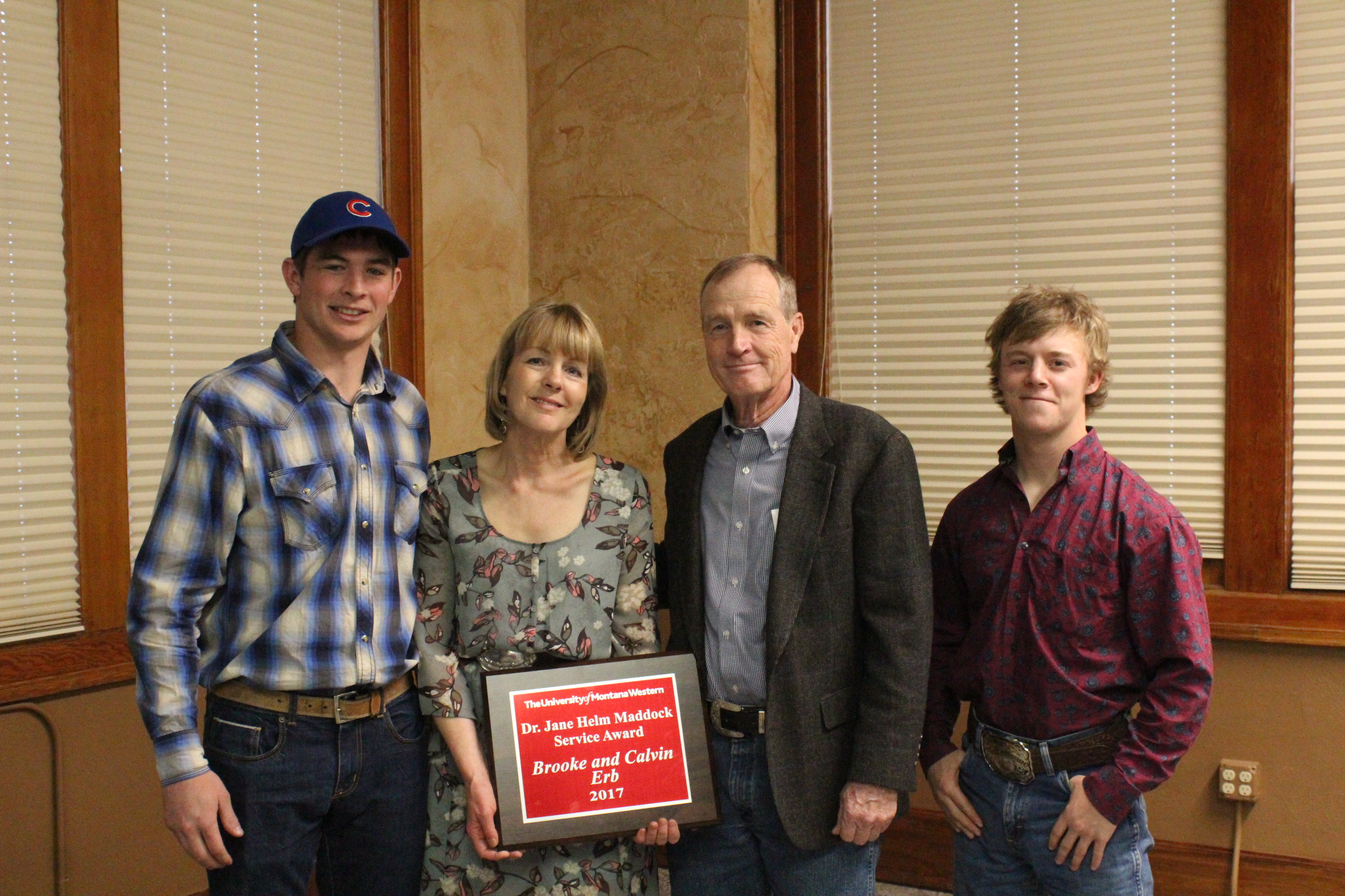 Jane Helm Maddock Service Awards