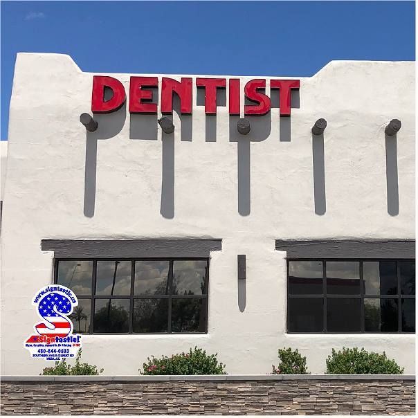 Dentist - Channel Lettering x2 sets