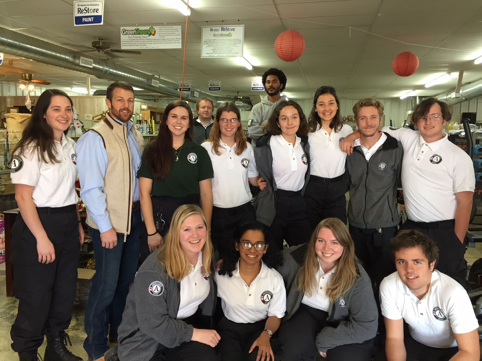 AmeriCorps "Water 9 Team" and Congressman Markwayne Mullin