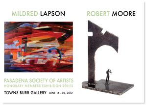 Honorary Artists Exhibition Series:  Mildred Lapson & Robert Moore