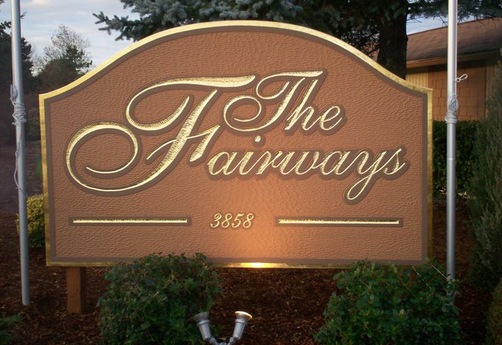 The Fairways Monument Sign