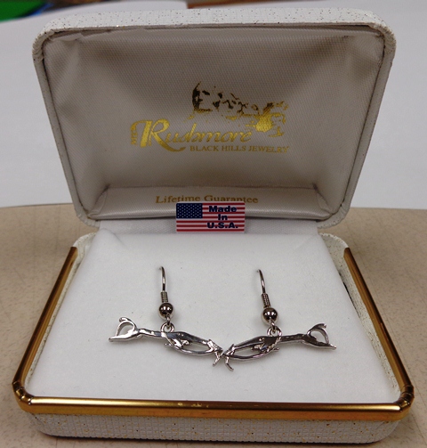 Mt. Rushmore Jewelry-Sioux Horse Effigy Earrings