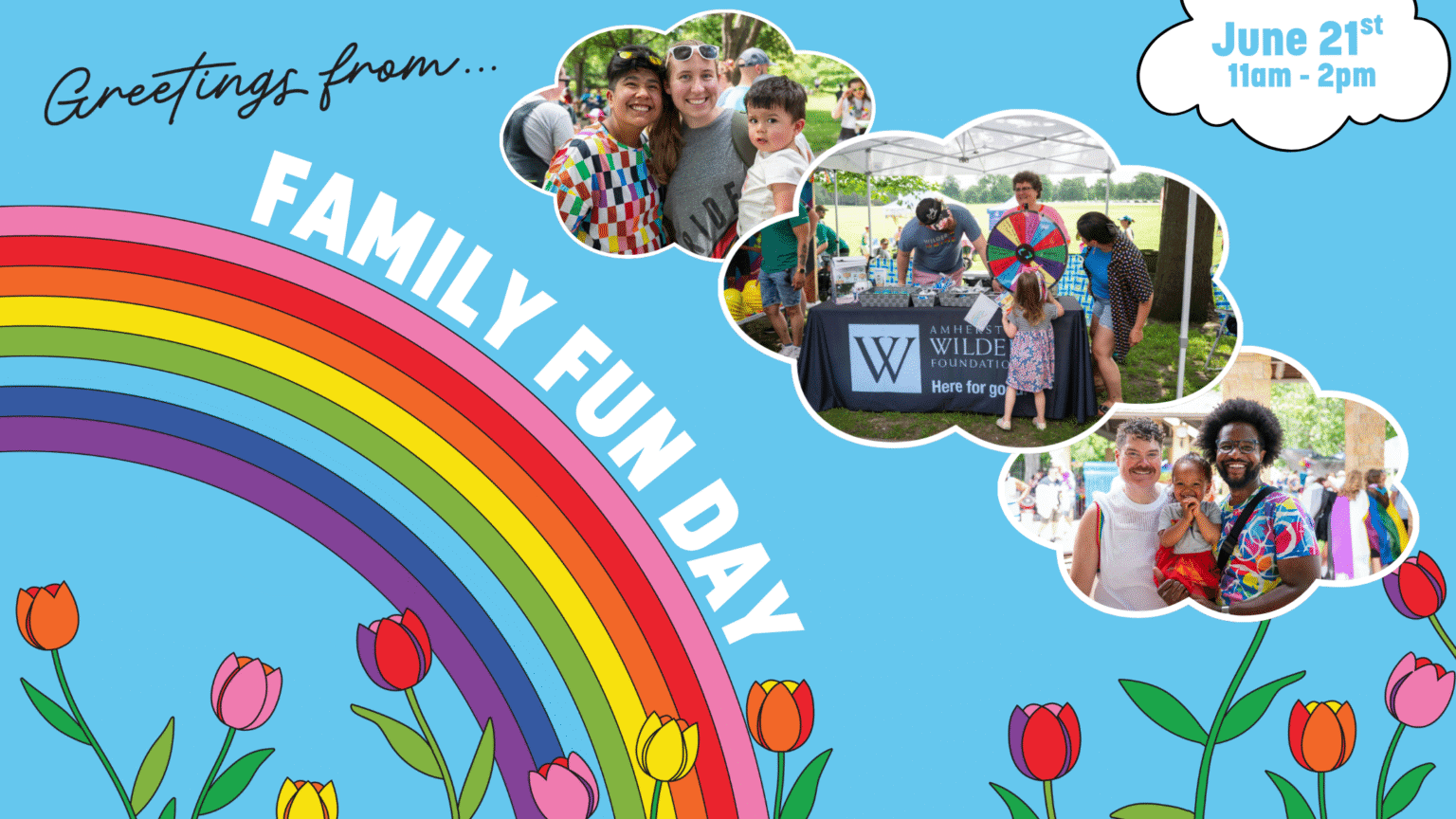 Join us for an action packed celebration of LGBTQIA2S+ families at our annual Family Fun Day!