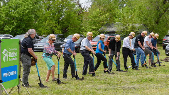 Habitat for Humanity Holds Groundbreaking